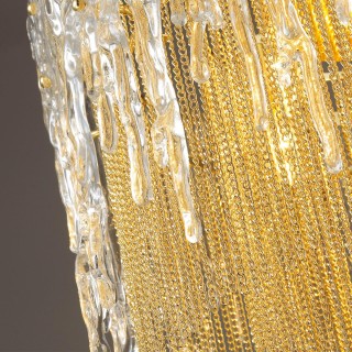 4634/1W CLASSIC ODL20 443 золото/стекло/металл.цепочки Бра E14 1*40W 220V BRITA-foto7