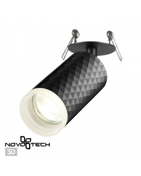 370851 SPOT NT22 236 черный Светильник встраиваемый IP20 GU10 9W 220V BRILL-foto3