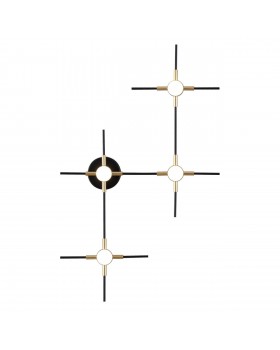 3906/14WL L-VISION ODL20 139 золот/черн/металл Настенный светильник LED 4000K 14W 220V COSTELLA-foto6