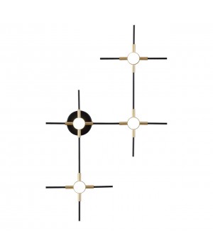 3906/14WL L-VISION ODL20 139 золот/черн/металл Настенный светильник LED 4000K 14W 220V COSTELLA-foto6