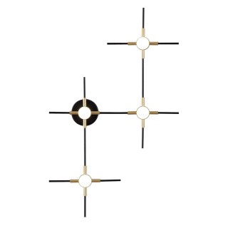 3906/14WL L-VISION ODL20 139 золот/черн/металл Настенный светильник LED 4000K 14W 220V COSTELLA-foto6