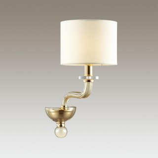 4727/1W MODERN ODL20 355 золотой/стекло/кремовый Бра E14 1*40W 220V VOSTA-foto3