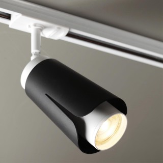 370836 PORT NT22 083 черный Светильник трековый однофазный трехжильный IP20 GU10 9W 220V TULIP-foto7