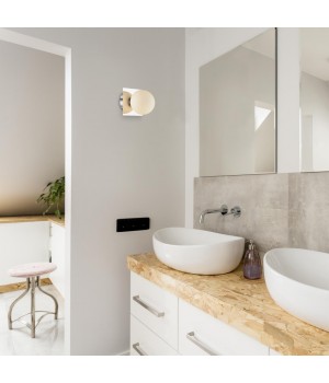 4566/1W VINTAGE LN22 221 хром, белый Бра G9 1*40W 220V ASTRID-foto3