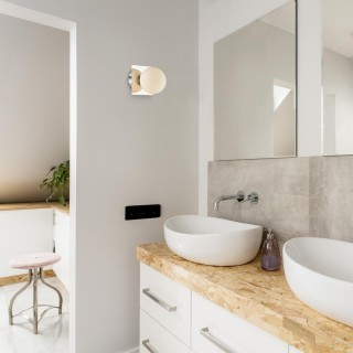 4566/1W VINTAGE LN22 221 хром, белый Бра G9 1*40W 220V ASTRID-foto3