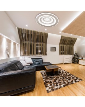 4513/99CL LEDIO LN20 046 белый Люстра потолочная диммир. с ДУ LED 158W 3000-6000K 11415Лм 220V DARA-foto3