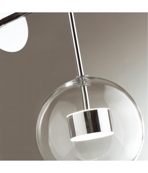4802/12WL L-VISION ODL21 325 хром/прозрачный Бра с выкл. LED 12W 4000K BUBBLES BUBBLES-foto7