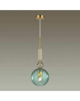 4648/1 PENDANT ODL20 342 золотой/синий/разноцветный Подвес E27 60W 220V BELLA-foto4