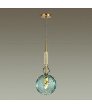 4648/1 PENDANT ODL20 342 золотой/синий/разноцветный Подвес E27 60W 220V BELLA-foto4