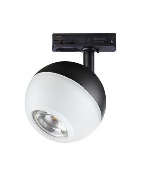 370823 PORT NT22 081 черный Светильник трековый однофазный трехжильный IP20 GU10 9W 220V GARN-foto7