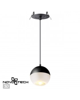 370814 SPOT NT22 231 черный Светильник встраиваемый, длина провода 2м IP20 GU10 9W 220V GARN-foto4