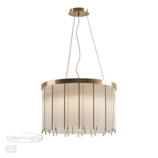 4788/7 HALL ODL21 455 золото/металл/стекло Люстра E14 7*40W YORK-foto5