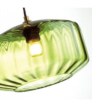 4783/1 PENDANT ODL21 345 зеленый/бронзовый Подвес E27 60W BINGA-foto7