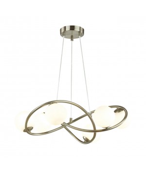 4807/6 MODERN ODL21 399 никель/белый Люстра G9 6*40W SLOTA-foto5