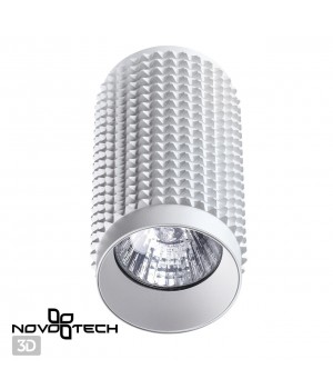 370755 OVER NT21 213 белый Светильник накладной IP20 GU10 50W 220V MAIS-foto5