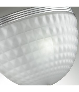 4937/1W MODERN ODL22 517 серебристый/белый/стекло Бра E14 2*40W MALAGA-foto5