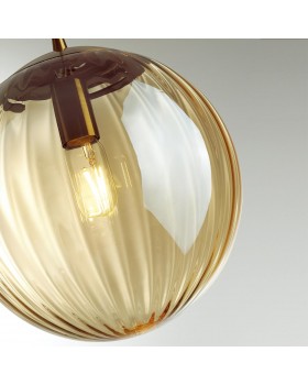 4758/1 PENDANT ODL21 353 янтарный/бронзовый Подвес E27 60W KATA-foto6