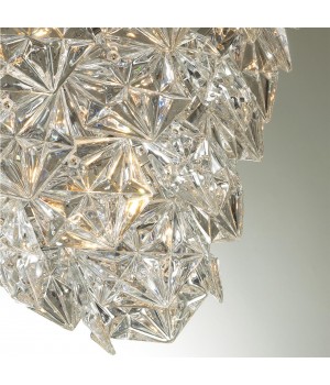 4923/7 MODERN ODL22 325 хром/прозрачный/стекло Люстра E14 5*40W TALERTI-foto7