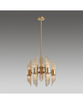 4847/18 HALL ODL21 461 золото/металл/стекло Люстра G9 18*40W FLAMBI-foto4