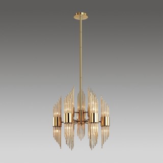 4847/18 HALL ODL21 461 золото/металл/стекло Люстра G9 18*40W FLAMBI-foto4