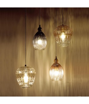 4712/1 PENDANT ODL20 355 янтарный/бронзовый Подвес E27 60W 220V STORZO-foto4