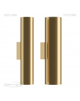 3833/2WB HIGHTECH ODL20 209 золотистый/металл Настенный светильник E27, LED max 7W 220V DARIO-foto5