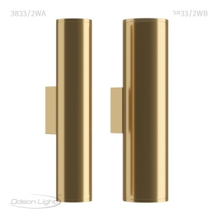 3833/2WB HIGHTECH ODL20 209 золотистый/металл Настенный светильник E27, LED max 7W 220V DARIO-foto5