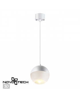 370809 OVER NT22 164 белый Светильник накладной, длина провода 2м IP20 GU10 9W 220V GARN-foto4