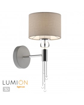 4515/1W NEOCLASSI LN20 176 хром, серый Бра E27 60W 220V SANTIAGO-foto4