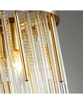 4784/7 HALL ODL21 397 золото/металл/стекло Люстра E14 7*40W AVISTA-foto4