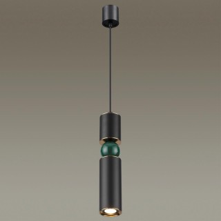 4075/5L L-VISION ODL19 313 черный/золото/зеленый Подвес GU10 1*5W SAKRA-foto4