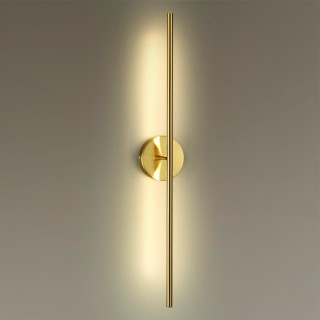 4324/12WL HIGHTECH ODL22 125 металл/золото Настенный светильник поворотный 360° IP20 LED 12W 680Лм 3000K FUERTE-foto3