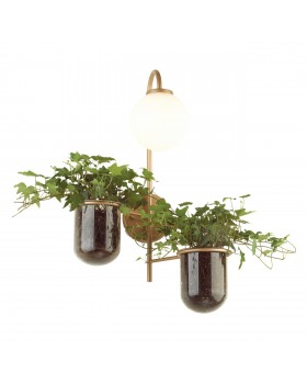 4682/1W WALLI ODL20 535 золото/белый Настенный светильник E14 1*40W 220V FLOWER-foto5