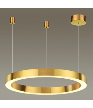 3885/35LG L-VISION ODL20 113 мат. золот/металл Подвесной светильник LED 4000K 42W 2100Лм (2 вида крепления) 220V BRIZZI-foto9
