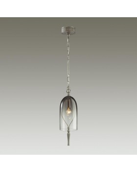4882/1 NEO ODL_EX22 61 серебрист.с патиной/дымчатый/стекло Подвес E14 1*40W BELL-foto4