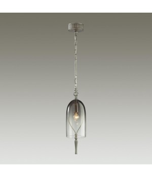 4882/1 NEO ODL_EX22 61 серебрист.с патиной/дымчатый/стекло Подвес E14 1*40W BELL-foto4