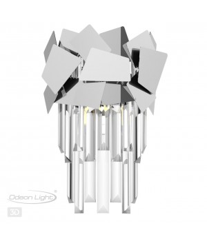 4811/1W HALL ODL21 479 хром/хрусталь Бра E14 1*40W STALA-foto5