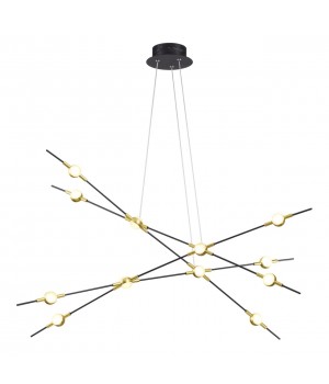 3906/48L L-VISION ODL20 139 золотистый/металл Подвесной светильник LED 4000K 48W 220V COSTELLA-foto6