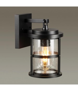 4964/1W NATURE ODL22 569 черный/стекло Ландшафтный настен.светильник E27 1*60W IP44 MAGUS-foto4