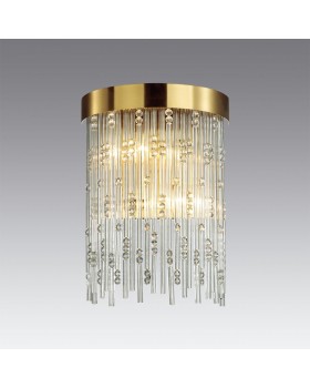 4848/2W HALL ODL21 467 золото/стекло Бра E14 2*40W REFANO-foto4