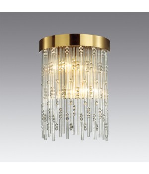 4848/2W HALL ODL21 467 золото/стекло Бра E14 2*40W REFANO-foto4