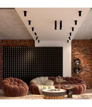 370748 SPOT NT21 250 черный Светильник встраиваемый IP20 GU10 50W 220V MAIS-foto3