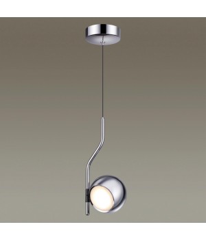 3914/9L L-VISION ODL20 159 хром/металл Подвесн.светильник LED 4000K 5W+3.5W 220V с сенс. управл ELON-foto3