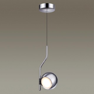 3914/9L L-VISION ODL20 159 хром/металл Подвесн.светильник LED 4000K 5W+3.5W 220V с сенс. управл ELON-foto3