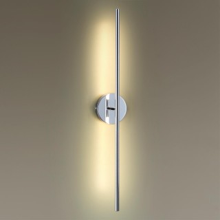 4323/12WL HIGHTECH ODL22 125 металл/хром полированный Настенный светильник поворотный 360° IP20 LED 12W 645Лм 3000K FUERTE-foto4