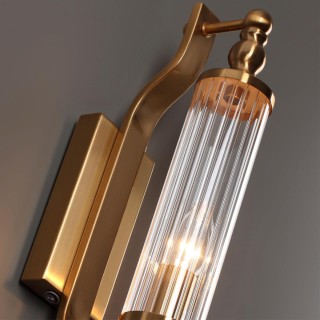 4943/1W DROPS ODL22 539 бронзовый/прозрачный/стекло Настенный светильн. E14 1*40W IP44 TOLERO-foto6