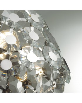 4973/5C HALL ODL22 373 хром/хрусталь Люстра потолочная E14 5*40W TOKATA-foto5