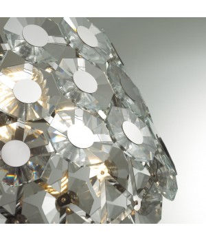 4973/5C HALL ODL22 373 хром/хрусталь Люстра потолочная E14 5*40W TOKATA-foto5