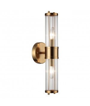 4946/2W DROPS ODL22 539 бронзовый/прозрачный/стекло Настенный светильник E14 1*40W IP44 KEPA-foto4