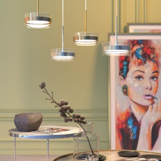 4729/14L L-VISION ODL20 317 золотой/прозрачный Подвес LED 4000K 14W 220V AKELA-foto3